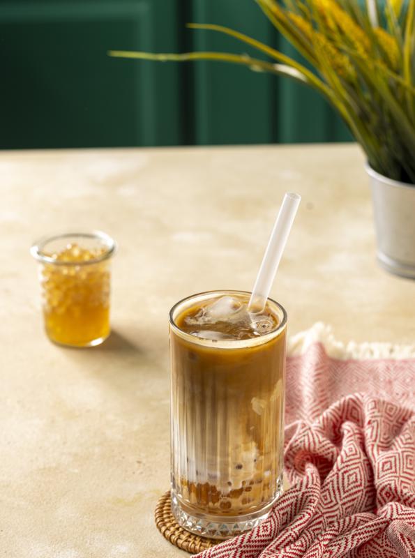 Ice Bubble Tea Latte