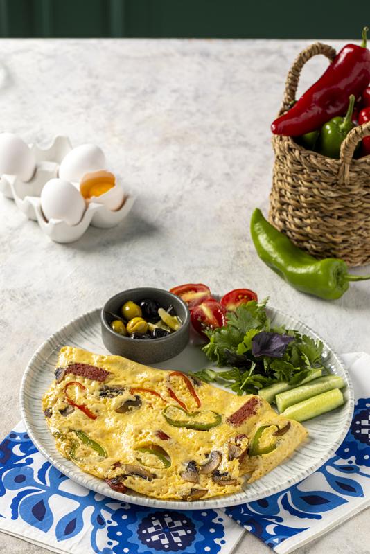 Karışık Omlet
