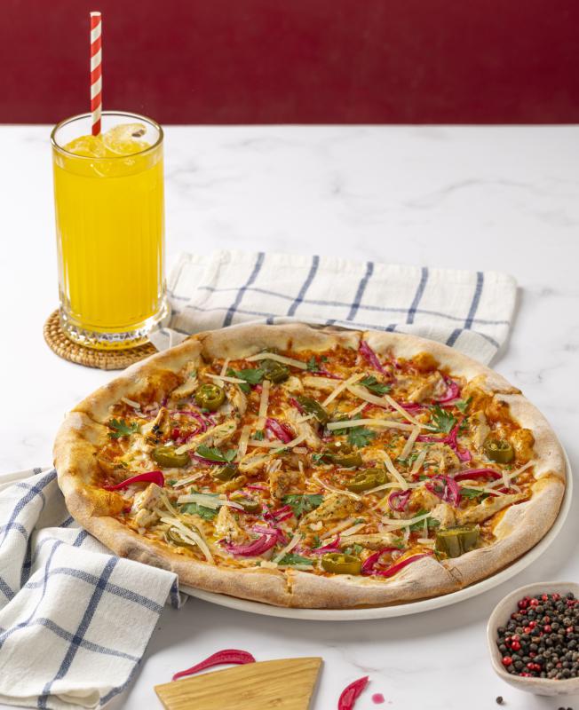 Barbecue Pollo Pizza