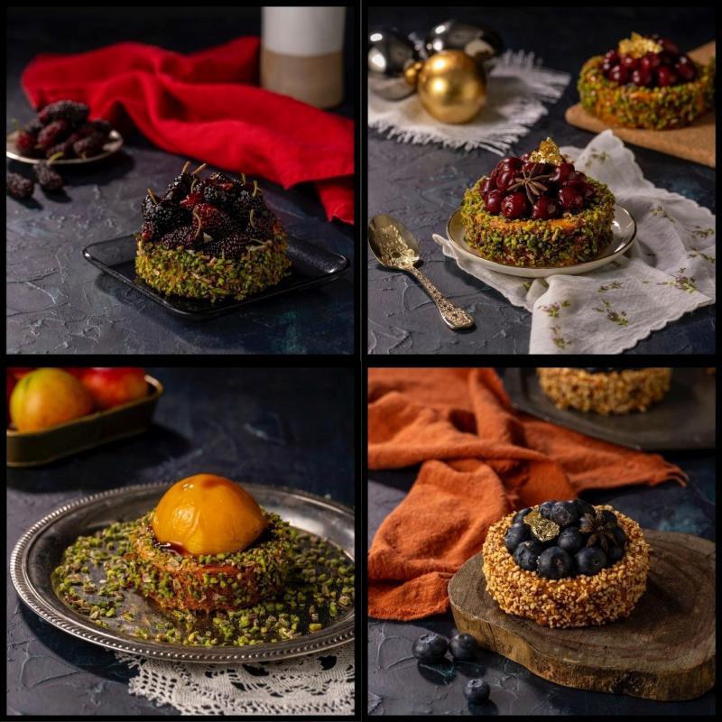 Breton tart Vişne-Frambuaz-Yaban Mersini-Limon