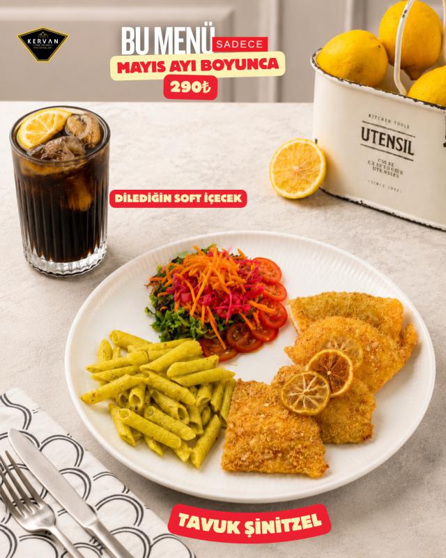Bademli Çıtır Kadayıflı Tavuk Schnitzel