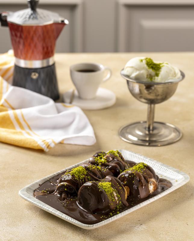 Dondurma Dolgulu Profiterol
